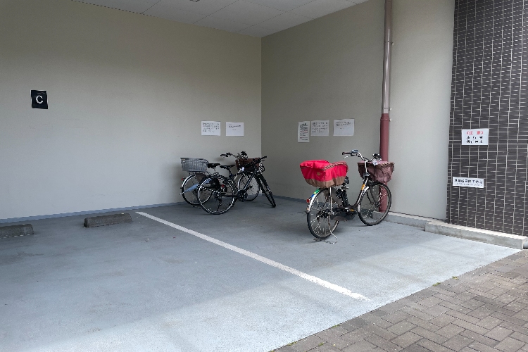 自転車置場のイメージ画像