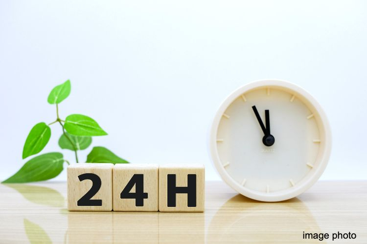 24時間のイメージ画像